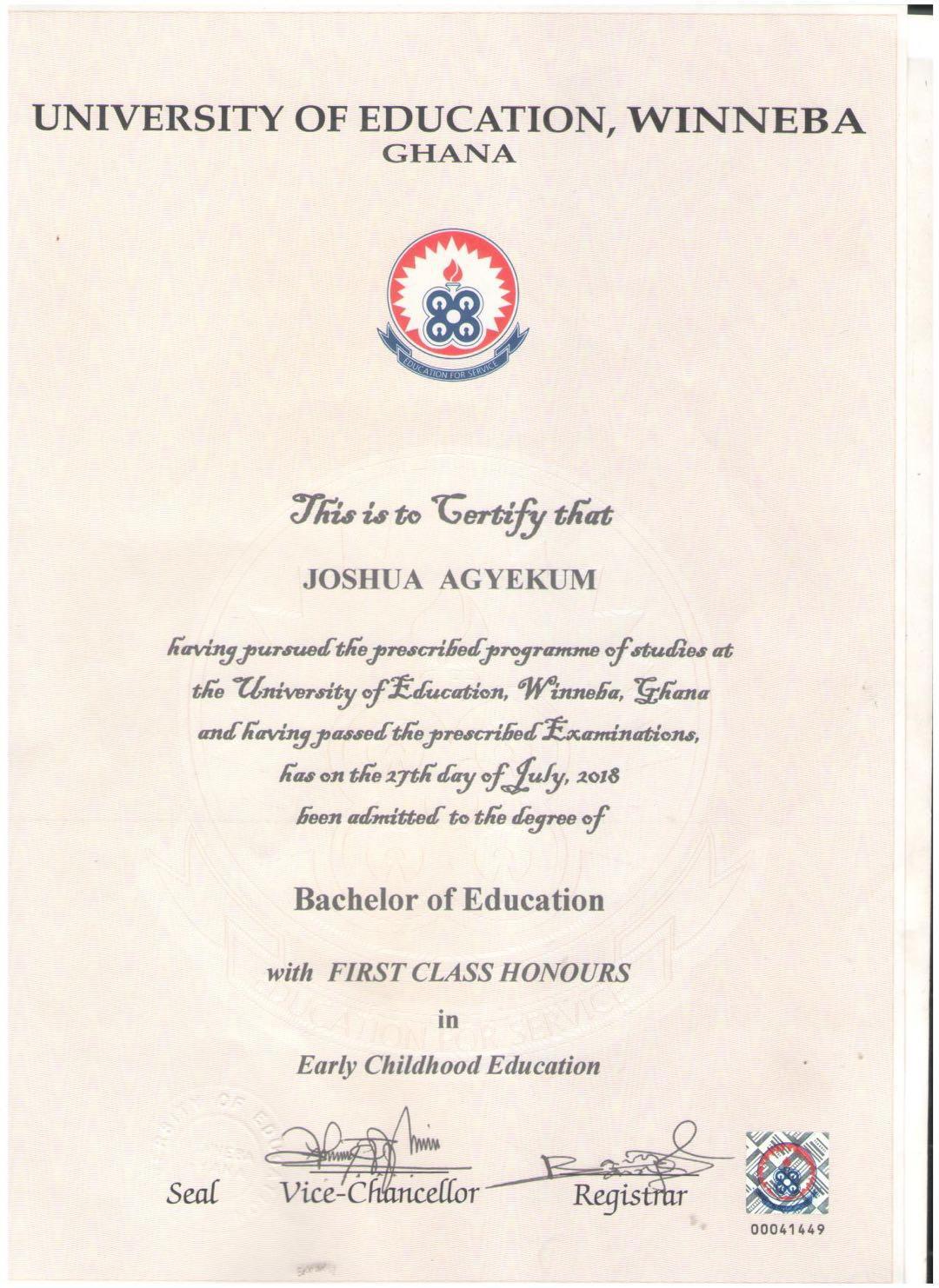 B.Ed. Early Childhood Education